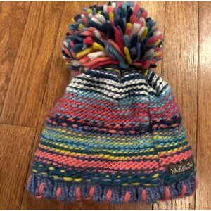 Matilda Jane multicolor crocheted winter hat